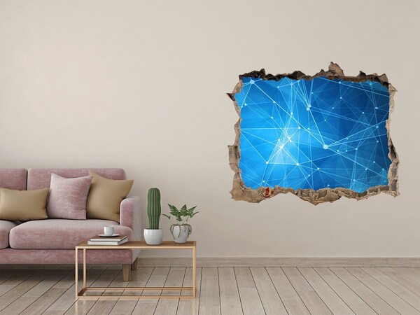 ikea kura stickers Digitale ruimte achter de muur