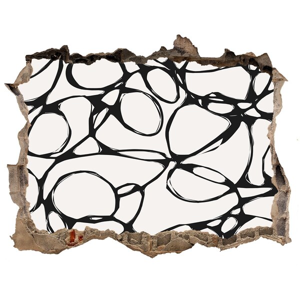 ikea stickers Abstracte patronen op de muur