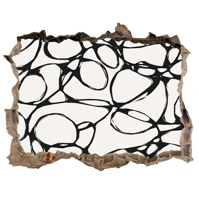 ikea stickers Abstracte patronen op de muur