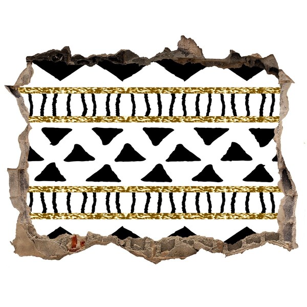 Fototapeta dziura na ścianę Stylizowana dziura w ścianie