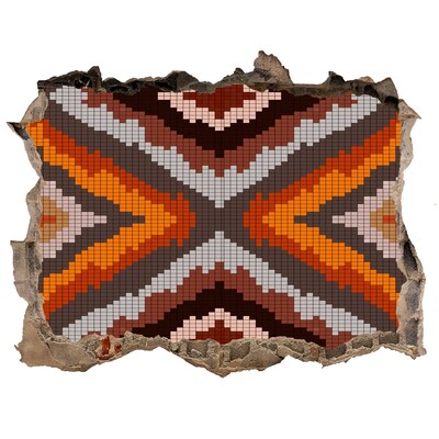 ikea stickers Mozaïekpatronen in aardse kleuren