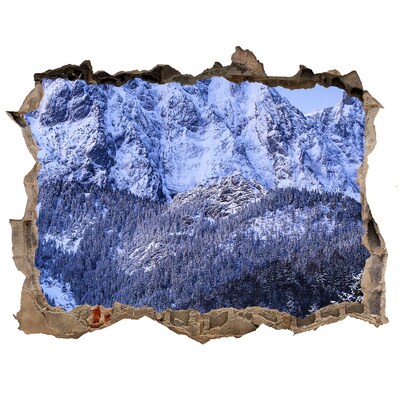 ikea stickers Berglandschap in winterse tinten