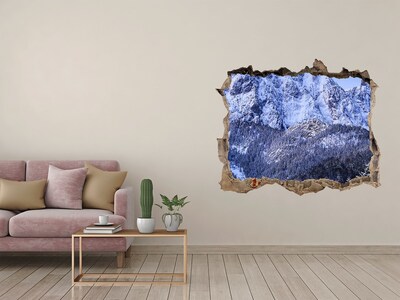 ikea stickers Berglandschap in winterse tinten