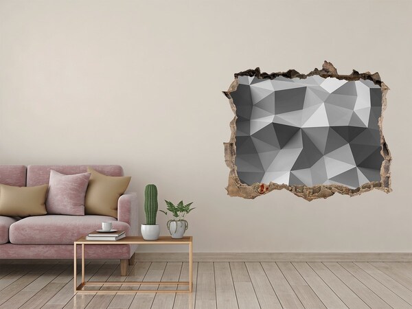 ikea stickers Geometrisch gat in de muur