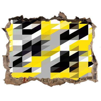 meubelfolie ikea Abstracte Gat in de Muur