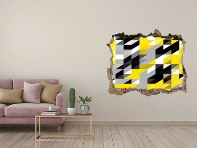 meubelfolie ikea Abstracte Gat in de Muur