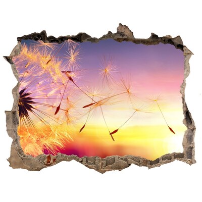 ikea kura stickers Bloemendromen bij zonsondergang