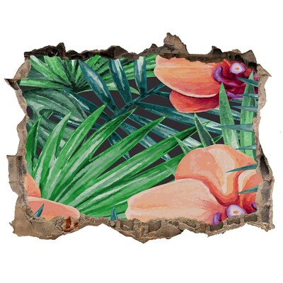 ikea stickers Een bloemenparadijs in de tropen