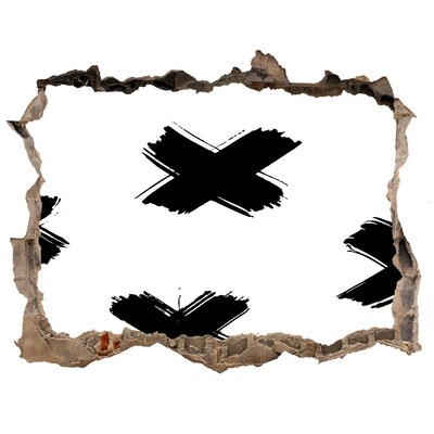 deur sticker Stijlvol verborgen pareltje