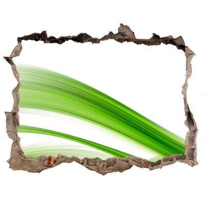 ikea duktig stickers Groene weide door een gat in de muur