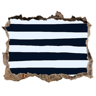 Fototapeta dziura na ścianę Przebicie do morskiej głębi