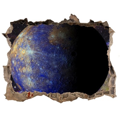 Zelfklevende 3D wandsticker illusie Ruimte Gat in de Muur