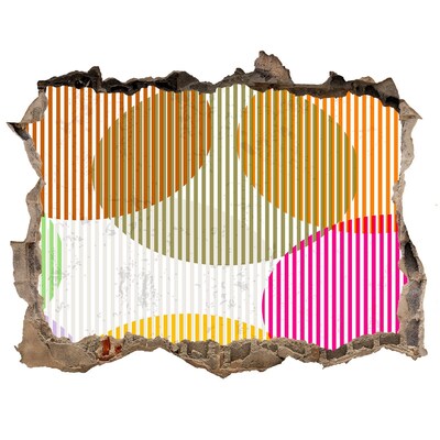 Fototapeta dziura na ścianę Abstrakcyjna dziura w ścianie