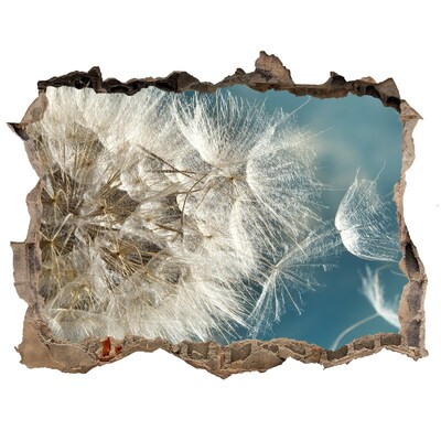 Samoprzylepna naklejka na ścianę Dmuchawce na tle nieba