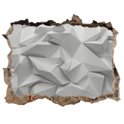 Zelfklevende muursticker 3D gat Modern Hole in Wall