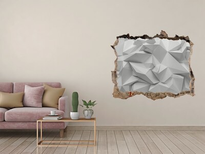 Zelfklevende muursticker 3D gat Modern Hole in Wall