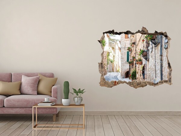 naklejka fototapeta 3D na ścianę Urokliwe miasteczko we Włoszech