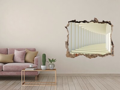 Zelfklevende 3D wandsticker illusie De illusie van oneindige ruimte