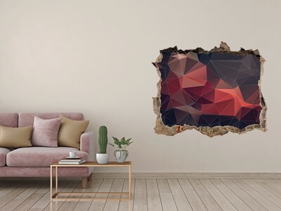 Dziura 3d fototapeta na ścianę Abstrakcyjna dziura w ścianie