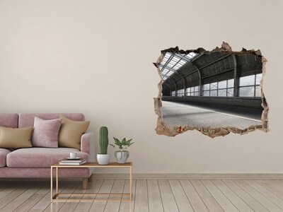Fototapeta dziura na ścianę 3d Urok miejski za dziurą