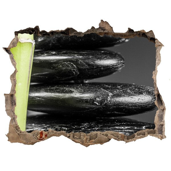 Samoprzylepna dziura naklejka beton Kamienie w spa