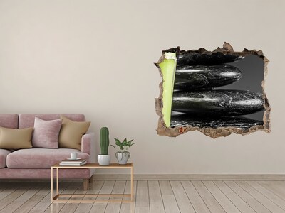 Samoprzylepna dziura naklejka beton Kamienie w spa