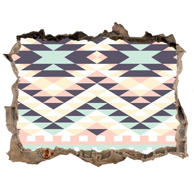 Fotoobraz dziura na ścianę naklejka Geometria w Dziurze