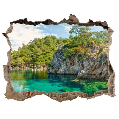 naklejka fototapeta 3D widok Rajska Zatoka