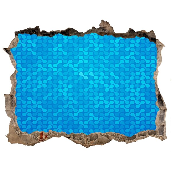 Dziura 3d fototapeta na ścianę naklejka Wodne Odbicie