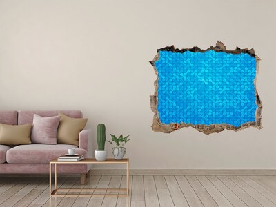 Dziura 3d fototapeta na ścianę naklejka Wodne Odbicie