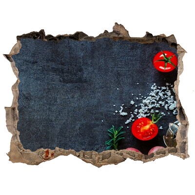 Samoprzylepna dziura na ścianę Urok kulinarnej dziury w ścianie