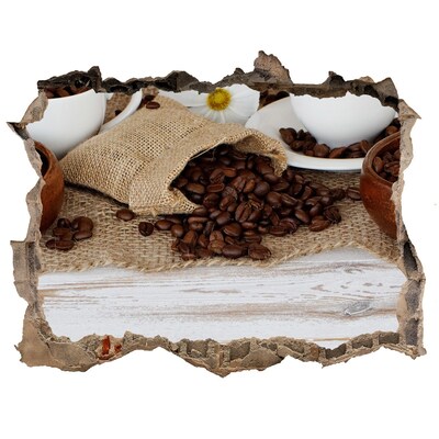 naklejka fototapeta 3D na ścianę Kawa w naturalnym otoczeniu