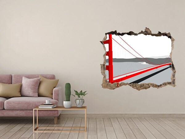 Fototapeta dziura na ścianę Most Golden Gate w Kalifornii