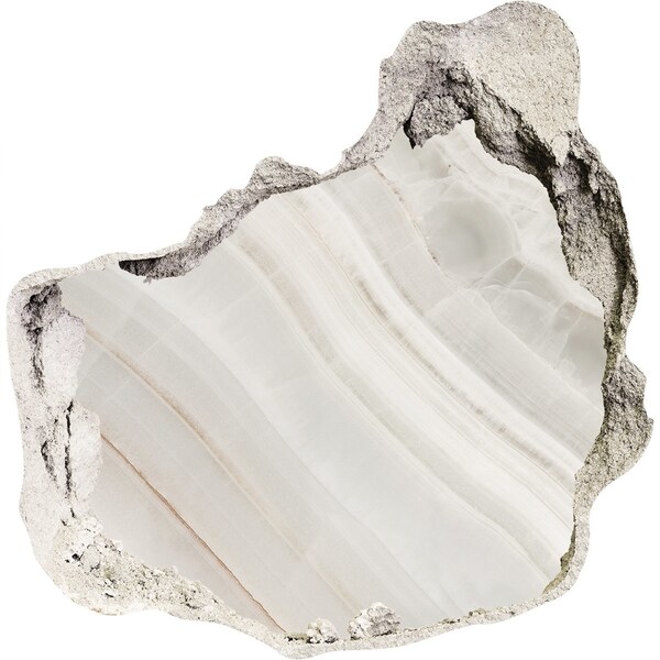 Dziura 3d foto tapeta Kamienna szczelina z alabastrem