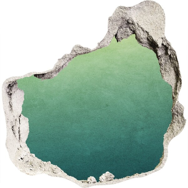 Samoprzylepna dziura na ścianę Zatoka w tropikach