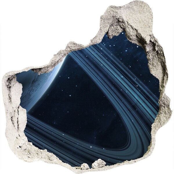 Foto zdjęcie dziura na ścianę Kosmiczna dziura w ścianie