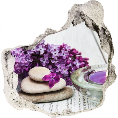 Samoprzylepna naklejka Kwiatowa oaza spokoju