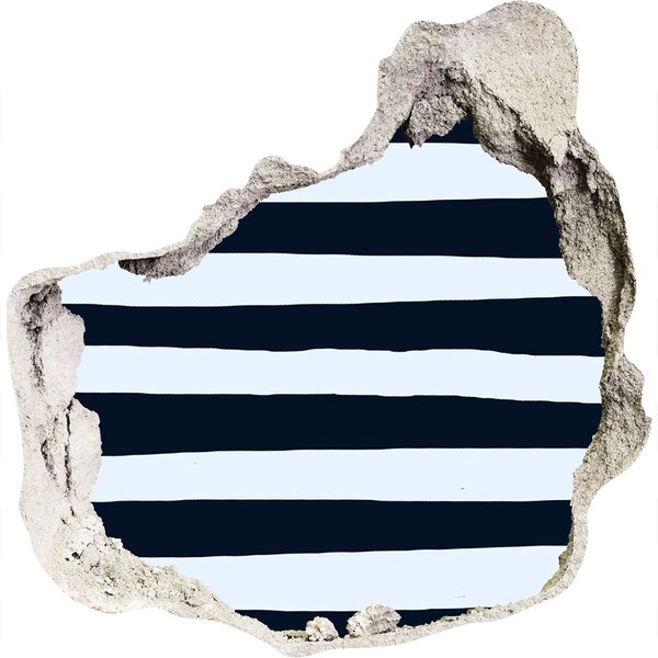 Fototapeta dziura na ścianę Przebicie do morskiej głębi