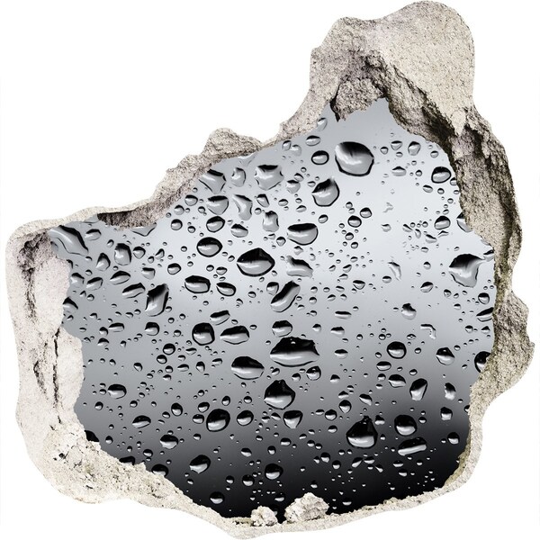 Samoprzylepna dziura na ścianę Odbicie w wodzie