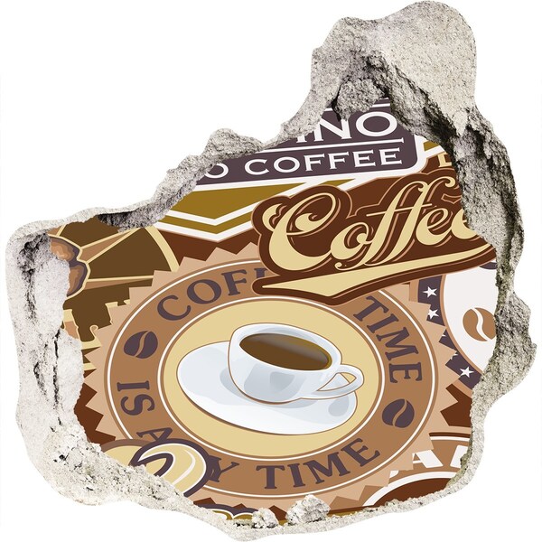 trapstickers mozaiek Koffieplezier