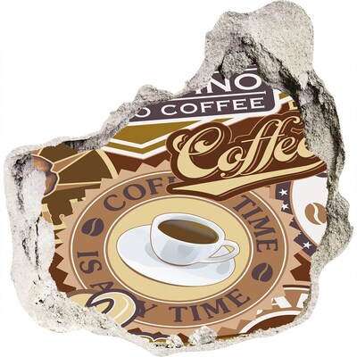 trapstickers mozaiek Koffieplezier