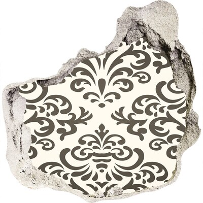 Fotoobraz dziura na ścianę Elegancki wzór na ścianie