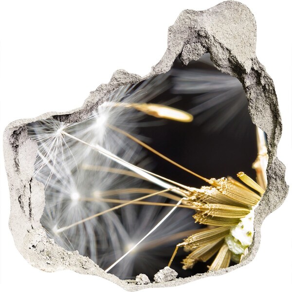 tegelstickers keuken Bloemendroom door een gat in de muur