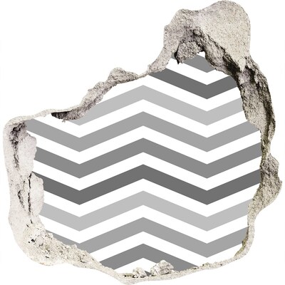 trapstickers mozaiek Gebroken chevronmuur