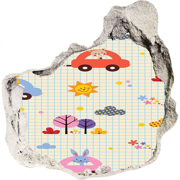 tegelstickers Een kinderwereld vol vreugde