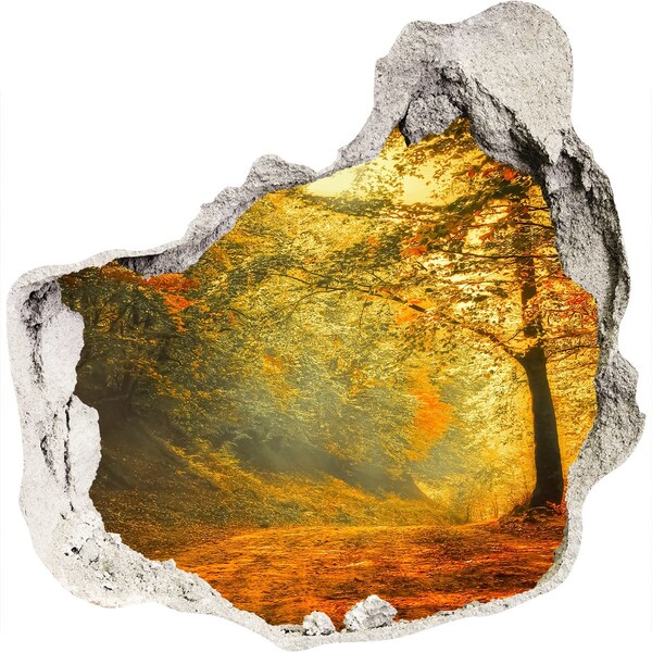 trapfolie Gouden herfst in het bos