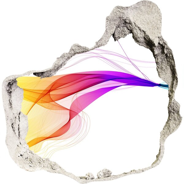 trapstickers tegels Een kleurrijke uitbarsting van energie