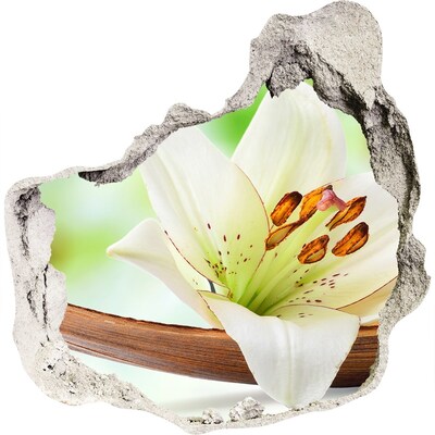 tegelstickers keuken Een bloemenparadijs in beton.