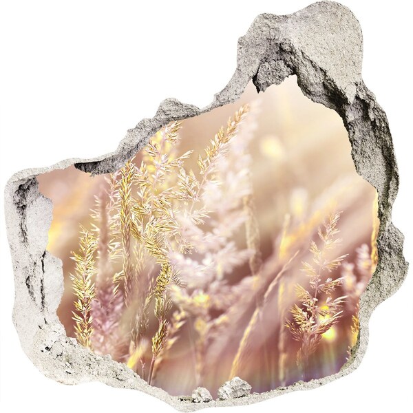 trapstickers tegels Bloemenweide achter de muur