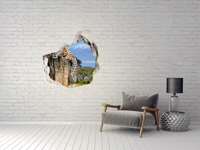 tegelstickers keuken De kleverige blik van een luipaard